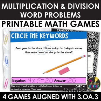 3rd Grade Math Games Multiplication Division Word Problems 50 Off 24 Hrs