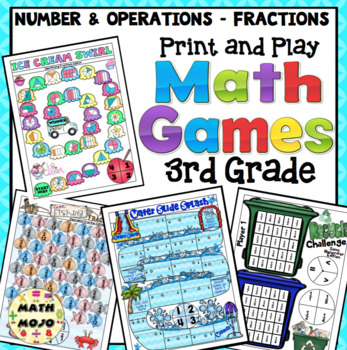 Preview of 3rd Grade Math Games: Number and Operations in Base Ten