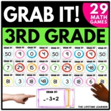 3rd Grade Math Games Bundle | Third Grade Grab It Math Centers