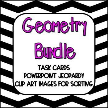 Preview of 3rd Grade Math Geometry Activities Bundle Pack - CCSS Mathematics