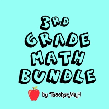 Preview of 3rd Grade Math Growing Bundle