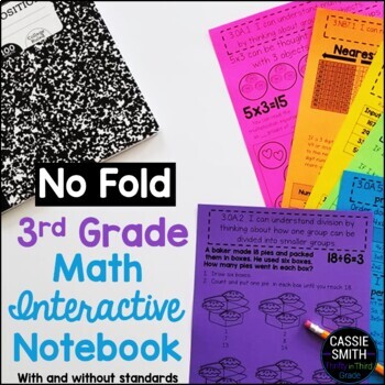 Preview of 3rd Grade Math Interactive Notebook