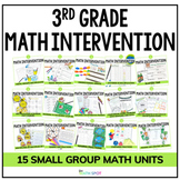 3rd Grade Math Intervention | Full Year Small Group Math Units