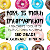 3rd Grade Math Intervention Teacher Toolkit Hands-on Lesso