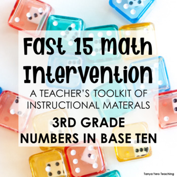 Preview of 3rd Grade Math Intervention Teacher Toolkit Hands-on Lessons Place Value