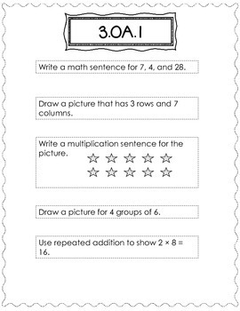 3rd Grade Math Journals for Interactive Notebooks {Aligned with Common