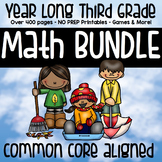 3rd Grade Math Year Long MEGA BUNDLE