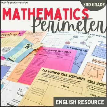 Preview of 3rd Grade Math: Measurement - Perimeter Unit with Math Activities & Craftivity