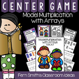 3rd Grade Math Model Multiplication with Arrays Center Games
