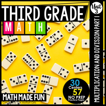 Preview of 3rd Grade Math: Multiplication and Division Part 1