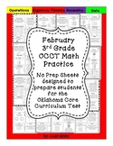 3rd Grade February Math Test Prep Activities, Math Review 