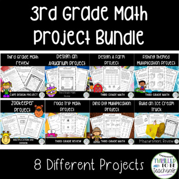 Preview of 3rd Grade Math Project Bundle