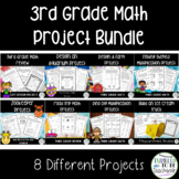 3rd Grade Math Project Bundle