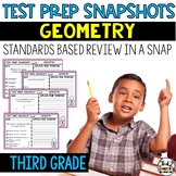 3rd Grade Math Test Prep Snapshots Geometry Exit Slips