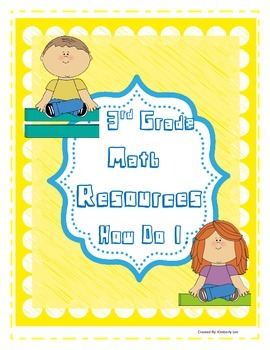 Preview of 3rd Grade Math Resources and Reference Guides