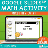 3rd Grade Math Spiral Review #1 Google Slides | End of Yea