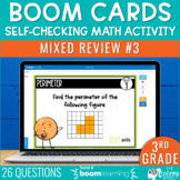 3rd Grade Math Spiral Review #3 Boom Cards | End of Year T