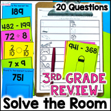 3rd Grade Math Review Game - Perfect for Back to School 4t