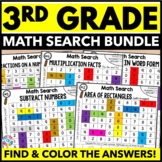 3rd Grade Math Review Packet, Intervention, Homework, Stat