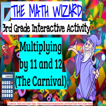 Preview of 3rd Grade Math Review Practice Activities  BUNDLE  Multiply by #0 to 12