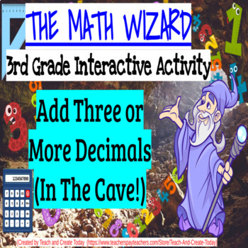 Preview of 3rd Grade Math Review Practice Activities Bundle Fractions and Decimals