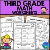 3rd Grade Math Review Worksheets | Math Practice Activities