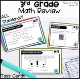 3rd Grade End of the Year Math Review Summer Packets Fract