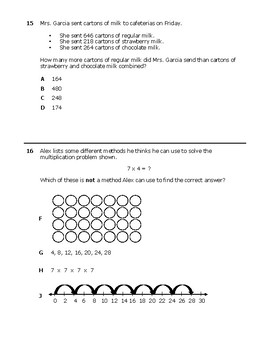 3rd grade math staar worksheets