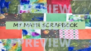 Preview of 3rd Grade Math Scrapbook Performance Task