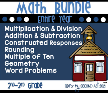 Preview of 3rd Grade Math Review Worksheets