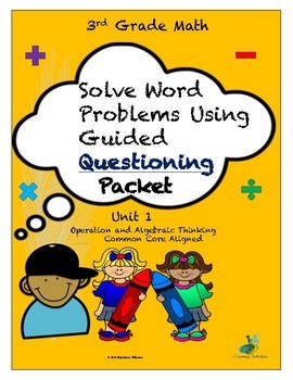 Preview of Solve Word Problems Using Questioning