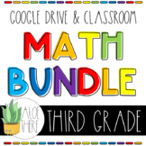3rd Grade Math Standards Bundle Digital/No Prep