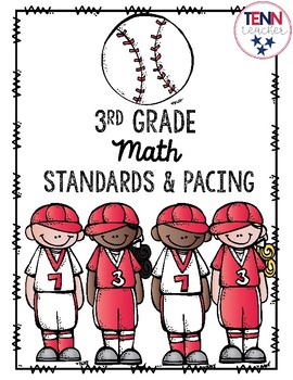 Preview of 3rd Grade Math Standards and Pacing