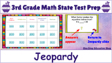3rd Grade Math State Test Prep Jeopardy (NY State Common C