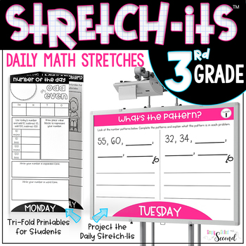 Preview of 3rd Grade Math Stretch-Its™