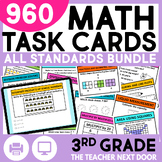 3rd Grade Math Task Cards Mega Bundle 3rd Grade Math Cente
