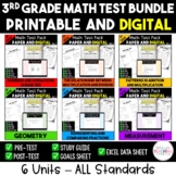 3rd Grade Math Test Bundle {Digital and Printable}