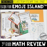3rd Grade Math Test Prep Game | Easy-Prep Escape Room | End of Year Review