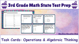 3rd Grade Math Test Prep Task Cards (Operations and Algebr