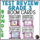 3rd Grade Math Test Review Bundle BOOM Cards™