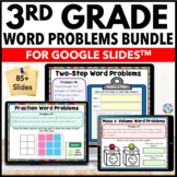 3rd Grade Math Two Step Word Problems - Math Review Slides