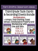 3rd Grade Math Understanding Multiplication Task Cards Bundle