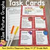 3rd Grade Math Use Picture Graphs Task Cards