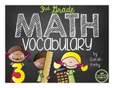 3rd Grade Math Vocabulary
