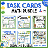 3rd Grade Math Word Problem Task Card Activities Bundle