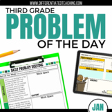 3rd Grade Math Word Problem of the Day | January Math Prob