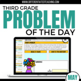 3rd Grade Math Word Problem of the Day | May Digital Math 