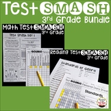 3rd Grade Math and Reading Test Prep Bundle - Digital and 