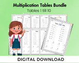 3rd Grade Maths Worksheets, Multiplication Printables, Tim