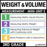3rd Grade Measuring Weight & Volume Mini-Lessons, Practice